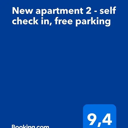 New 2 - Self Check In With Parking Included 公寓 布拉迪斯拉发